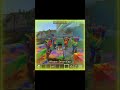 🫟Holi celebrations with Minecraft villagers🫟 #minecraft #gaming #holi #happyholi