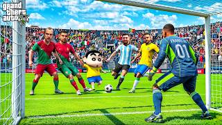 Franklin & Shinchan Joined the Biggest FIFA World Cup Tournament in GTA 5 | GTA 5 Malayalam