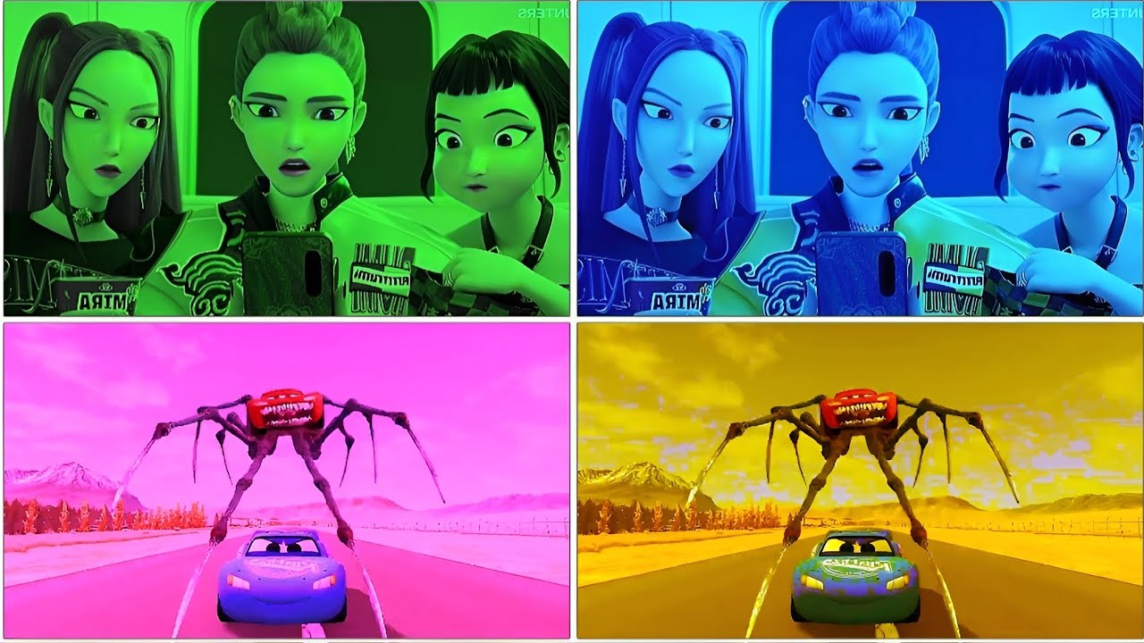 🪩 Kpop demon hunter🆚⚡ Lightning Mcqueen Eater-Coffin Dance Song (COVER) 