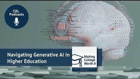 Navigating Generative AI in Higher Education