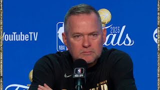 Mike Malone previews Game 3, FULL Interview | 2023 NBA Finals Media Day