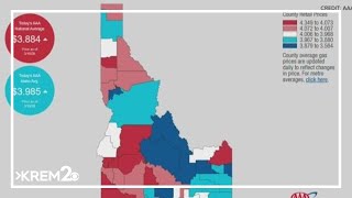 Tracking the latest gas prices from across the Inland Northwest
