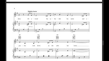 Feed the Birds Sheet Music - Piano