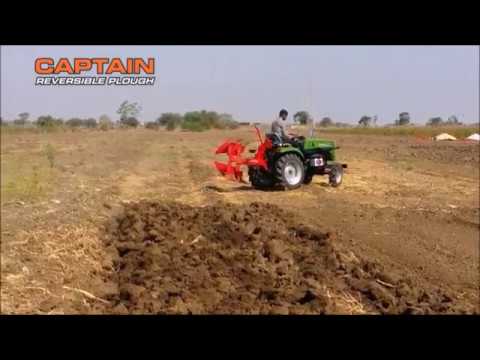 Tractor Corta Surcos En Campo Agrícola Para Siembra Tractor Agrícola Con  Arado Rotativo Grada Preparación De La Tierra Para La Sie Almacen De Video  - Vídeo de agroindustria, planta: 213727691