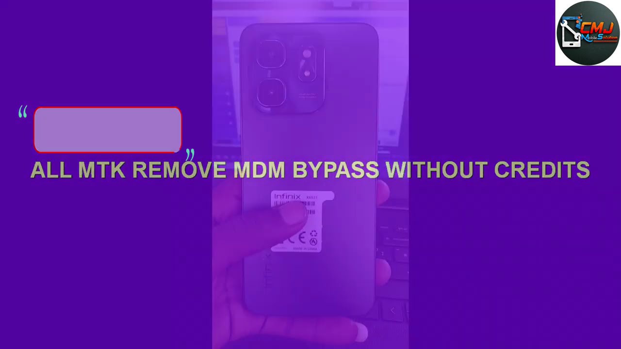 INFINIX HOT 50i HOW TO REMOVE MDM , BYPASS INFINIX X6531 AND ALL MTK LATEST 2025 100% DONE