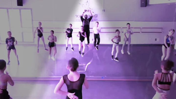 My team and I practicing a new dance!
