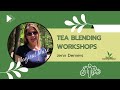 Teaching intuitive tea blending workshops with jenn demers herbal skill share marathon