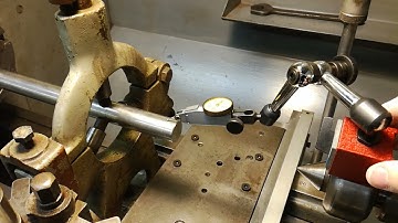 Steady rest aligning - one of many ways to center your part in the steady rest - Quick tip -