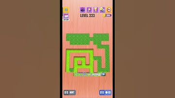 amaze mobile game Level - 223 #shorts #games #funnygames