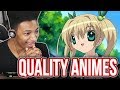 ETIKA REACTS TO 👌QUALITY👌 ANIMES