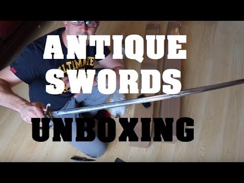 matty healy Antique Swords Unboxing - Wilkinsons and Unusual Features