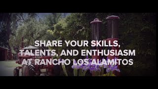 Rancho Los Alamitos Volunteers at Work and Play (under 2 minutes in length)