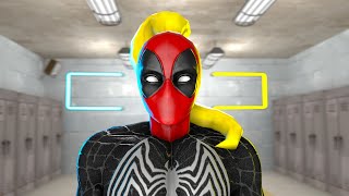 Lady Deadpool Transform To She Venom