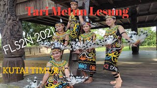 Tari kreasi Dayak Kab. Kutai Timur Kalimantan Timur FLS2N 2021 SMP EKA TJIPTA JAKLUAY 1