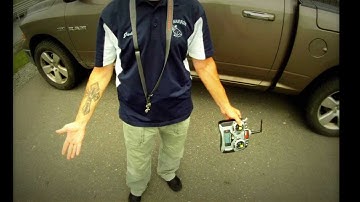 Testing The new DJI GPS module with the NAZA System