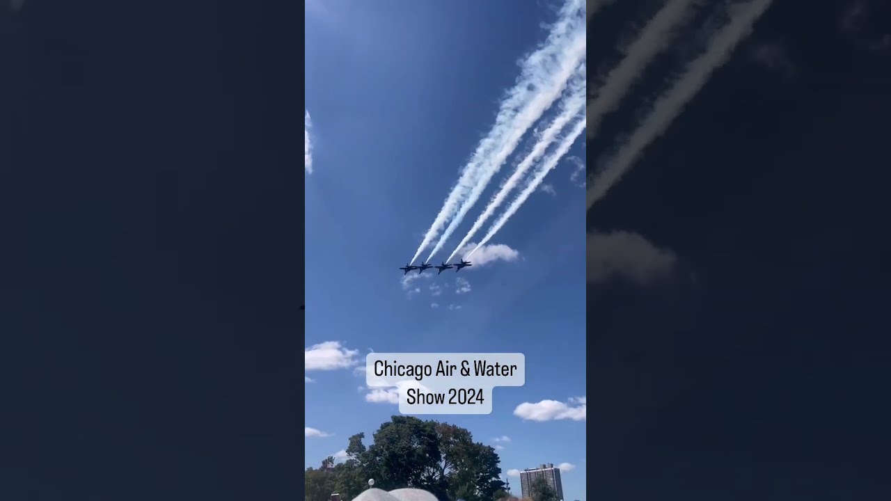 Blue Angels In Chicago Air And Water Show 2024