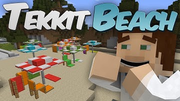 Minecraft Microblock Beach - Redpower & Tekkit Detail Creation