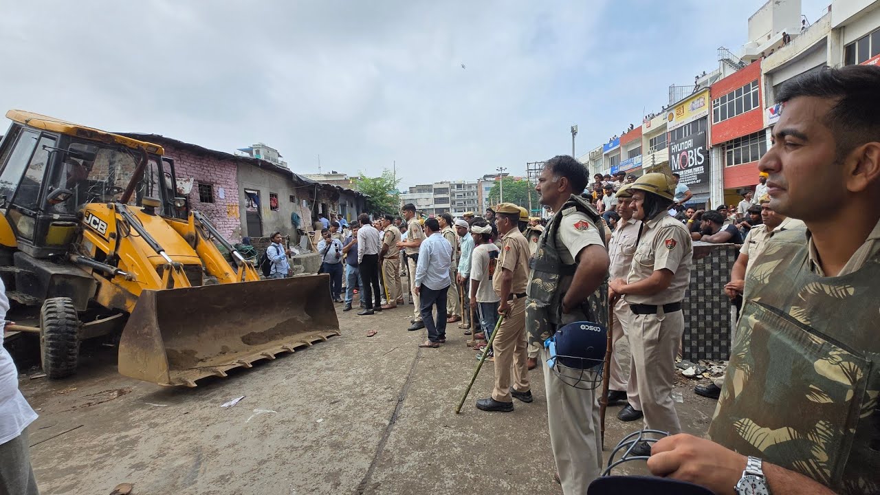 🛑 LIVE  - तोड़फोड़ के दौरान हाईवलोटेज ड्रामा, छावनी में तब्दील गुरुग्राम