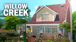 building a cozy realistic midwest suburban in The Sims 4 💚 building a cozy realistic midwest suburban in The Sims 4 💚