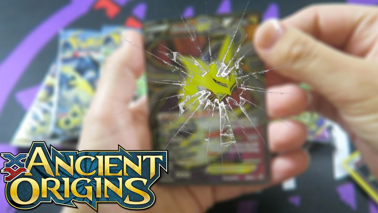 THE ANCIENT REPRINT! Legendary Full-Art Pull | Opening Pokemon Ancient Origins Booster Box