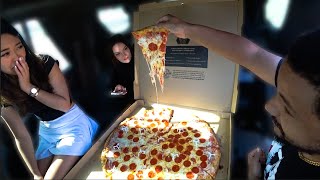 BIGGEST Pizza Ever With ExtraEmily | Nick & Malena