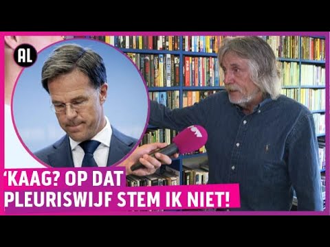 Johan Derksen over vertrek Rutte: 'Veel te laat!'