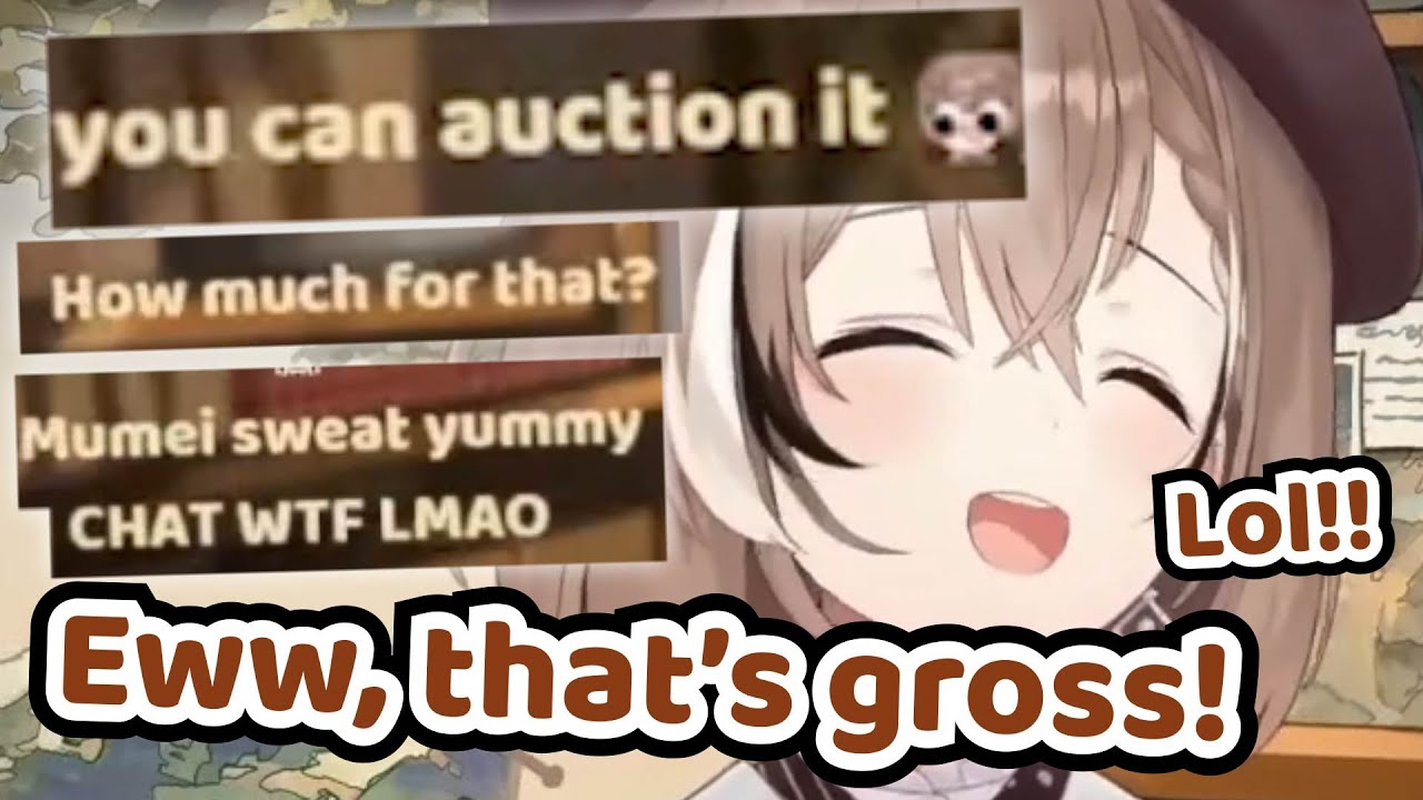 Poeple Are Thirsting Over Mumei's Sweat【Hololive EN | Nanashi Mumei】