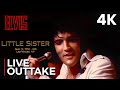 Little Sister Get Back Elvis Presley 4K Live Music Video Outtake That S The Way It Is 1970 mp3