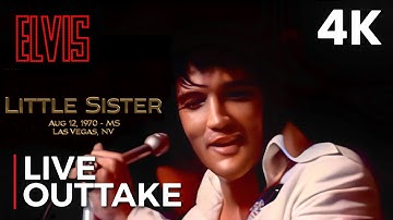 Little Sister/Get Back | Elvis Presley 4K (Live Music Video) Outtake - That
