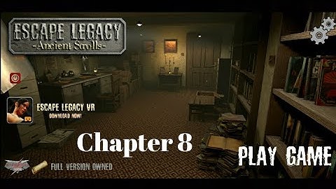 Escape legacy 3D Chapter 8 (All the points explained in details in this video)