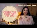 How to pick the right law firm for you  simranjeet kaur mann