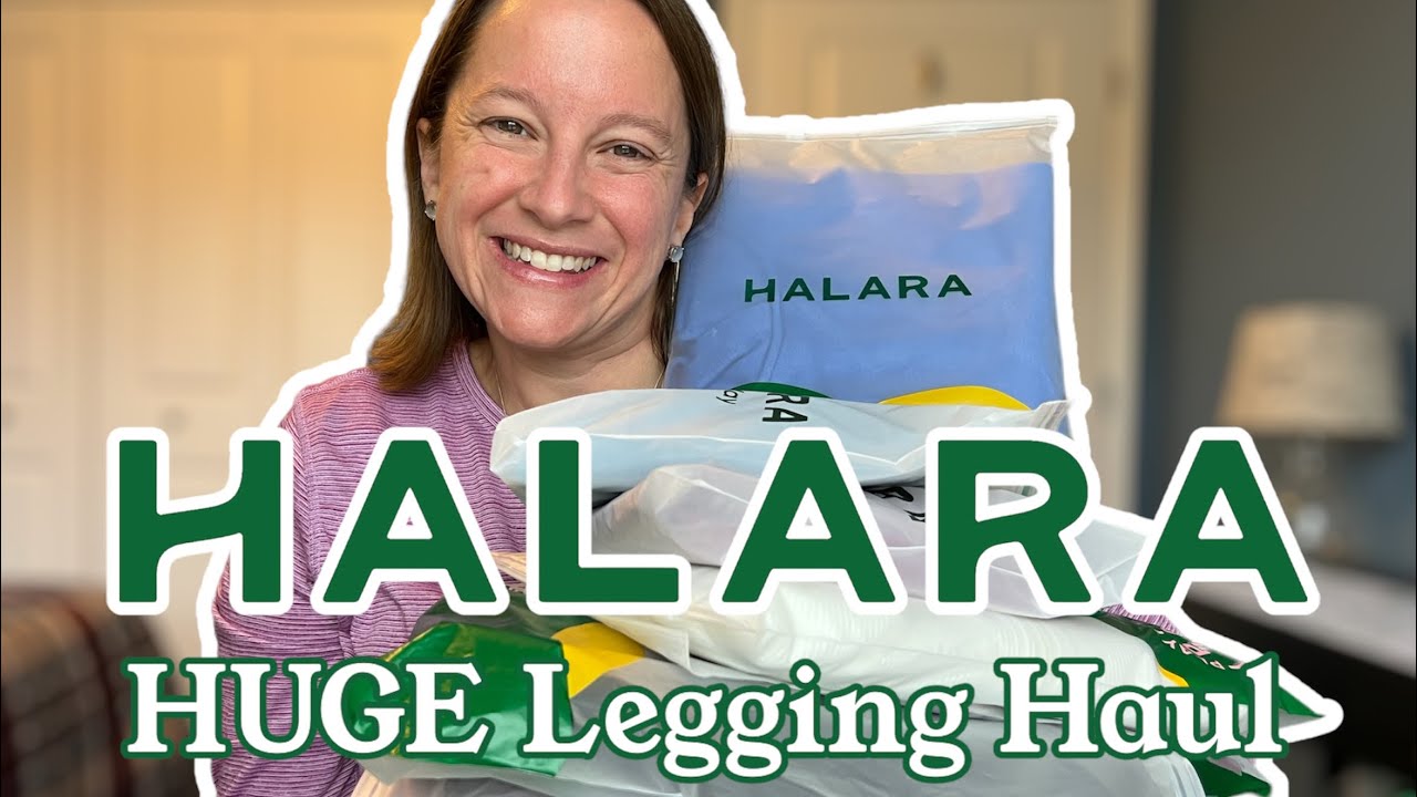 HUGE Halara Leggings Haul, Try On Honest Review