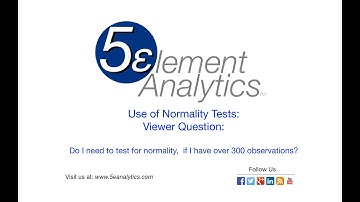 ANOVA Normality Tests