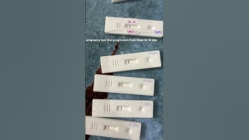 my pregnancy test is still faint positive. from 8dpo to 14 dpo. #pregnancy #viral #ytshorts