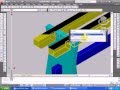 Autocad 3D - Realizzazione di una panchina (fase 4/5)