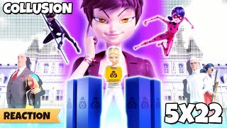 Miraculous Ladybug | S05E22 | Collusion | REACTION