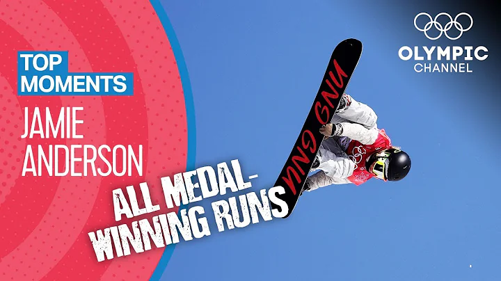 Jamie Anderson - ALL Olympic Medal Winning Runs in...