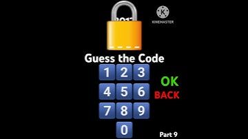 Guess The Code (Part 9) #guess #code #shorts #fyp