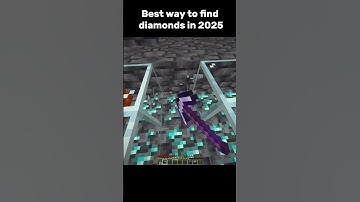 Best way to find diamonds in 2025 #minecraft #shorts