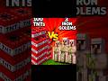 😱100 TNT VS 3 Iron Golems👹#minecraftremix #amgaming 🤪#minecraft #batido #viral #trending #gaming 🥰