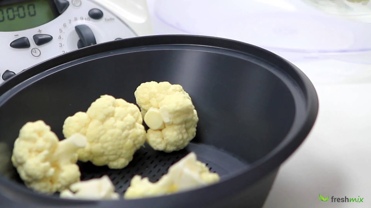 Recetas Thermomix: Coliflor con queso gorgonzola