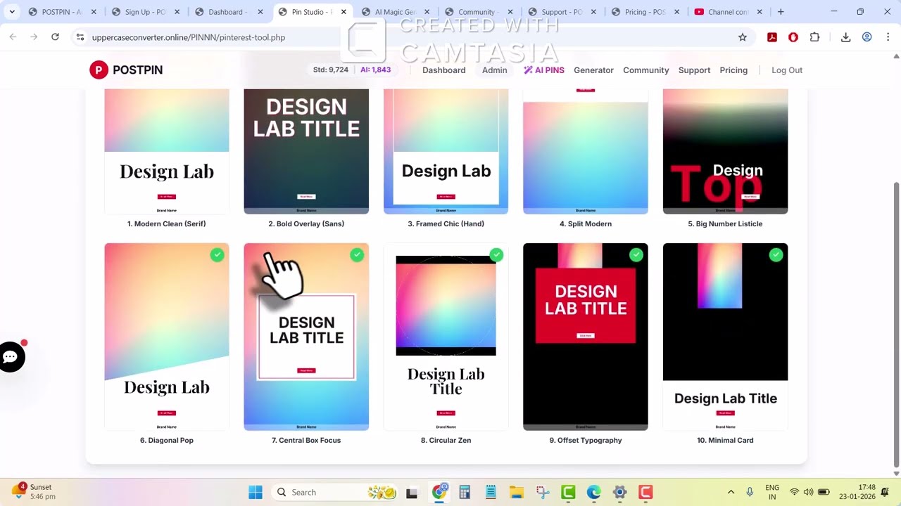 Bulk Pinterest Pin Generator & Uploader (2026) || POSTPIN My Tool Review