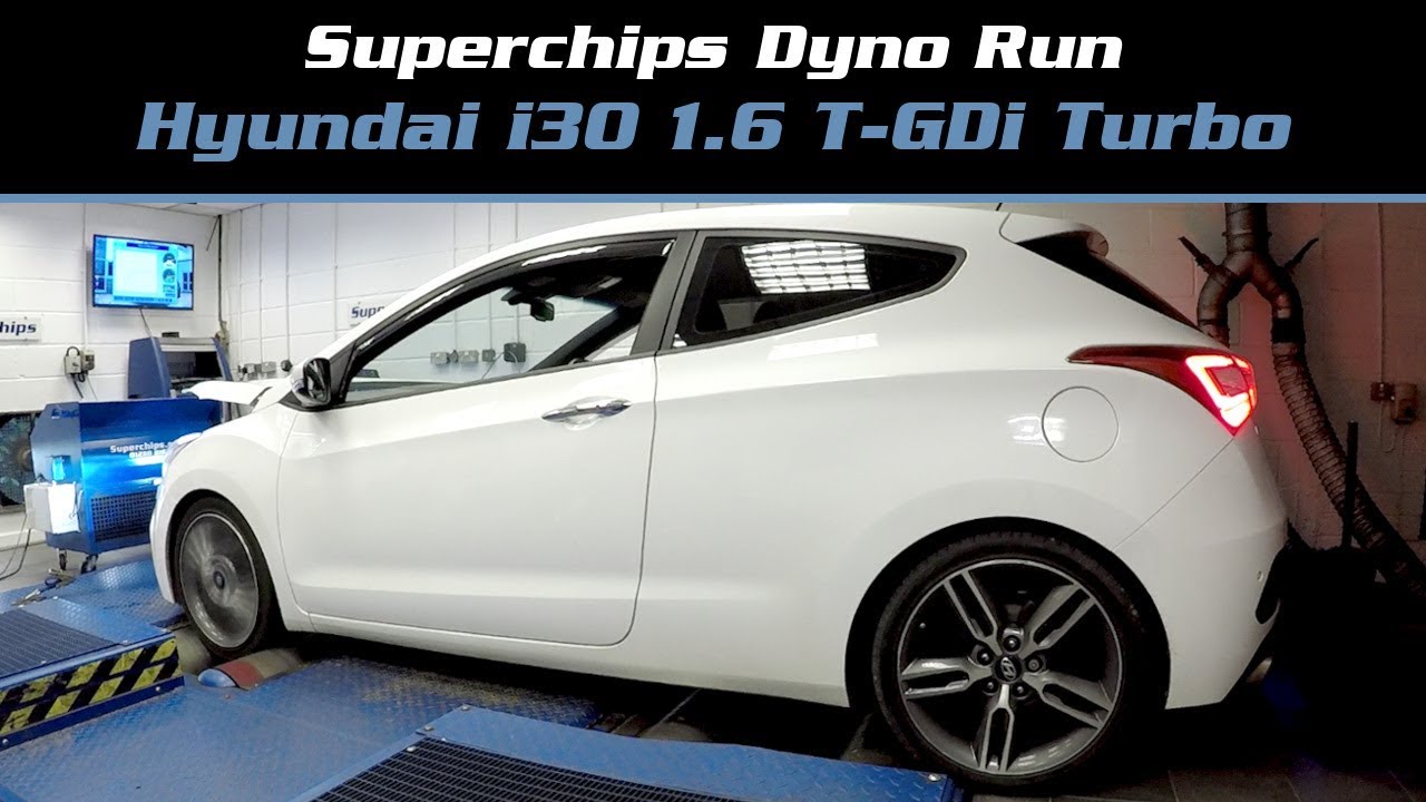 Superchips Dyno Run Hyundai I30 1 6 T Gdi Turbo 186ps Youtube