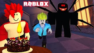 BIRTHDAY STORY In Roblox 🎈🎈 ROBLOX HORROR | Khaleel and Motu Gameplay screenshot 3