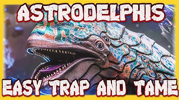 Ark Survival Evolved : Genesis Part 2 Astrodelphis  Easy Trap And Tame