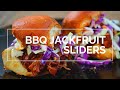 Quick and easy BBQ JACKFRUIT SLIDERS recipe | Cook and Eat