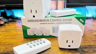 Make your Home Smarter with the HBN Wireless  Remote Control Socket