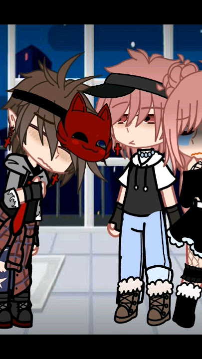 Noah x michael. you broke up with my sister?. #gacha