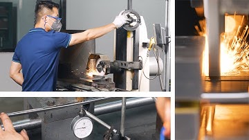 How to produce shafts with linear motion in Yiheda.👀#production #automation