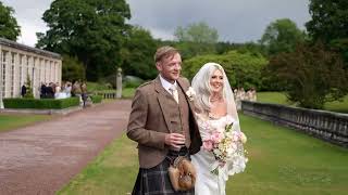 Gordon Castle Wedding Teaser: Adele and Stewart